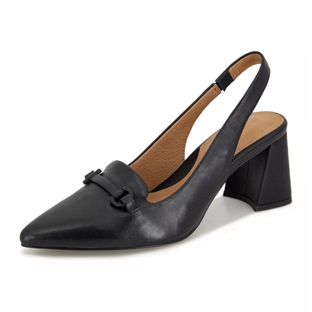Dionne sling gentle souls loafer heels sling back